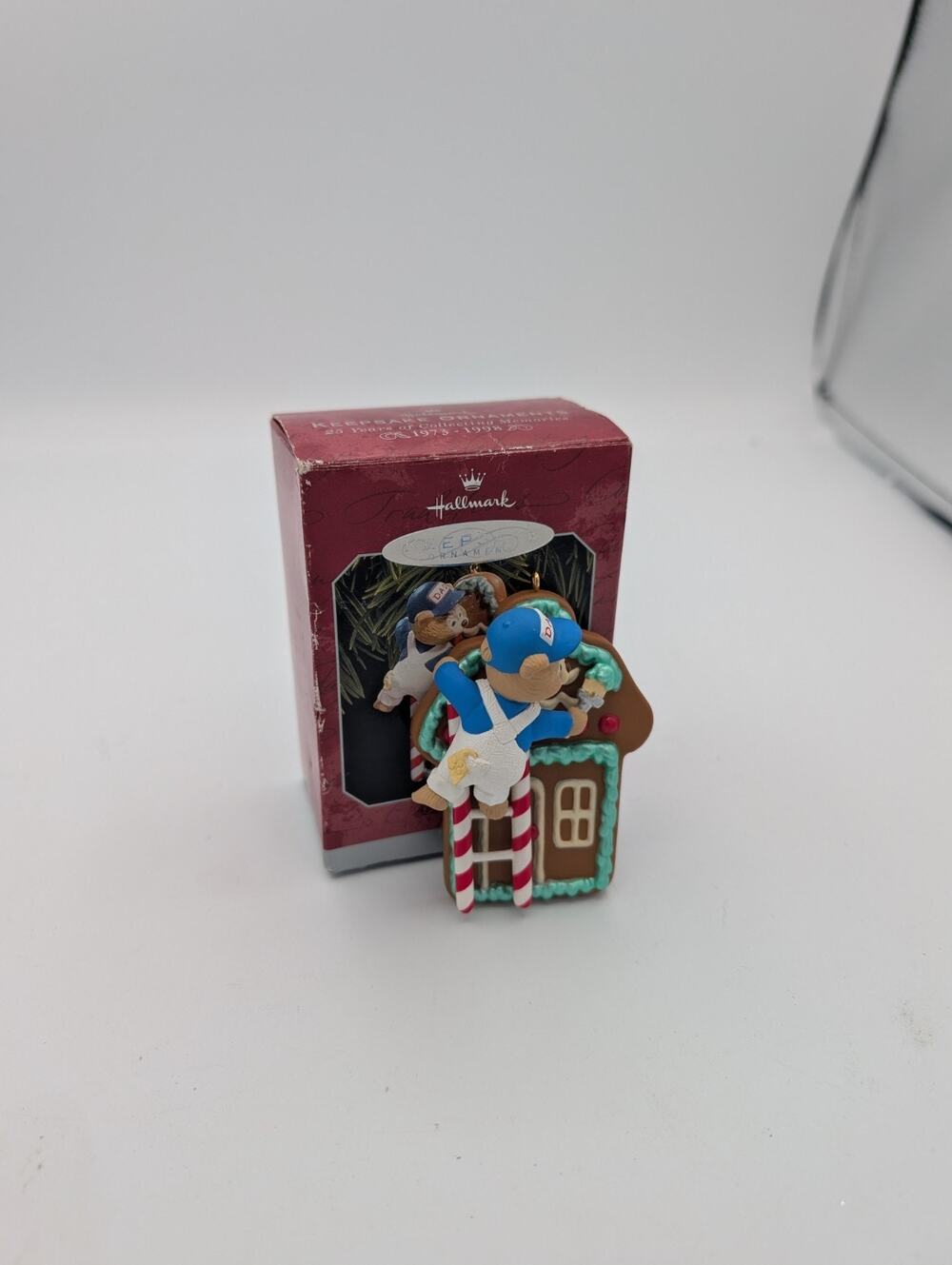 Hallmark Keepsake Ornament Dad Painting House on Ladder Christmas Decoration MIB